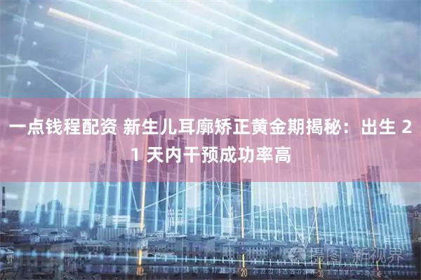一点钱程配资 新生儿耳廓矫正黄金期揭秘：出生 21 天内干预成功率高